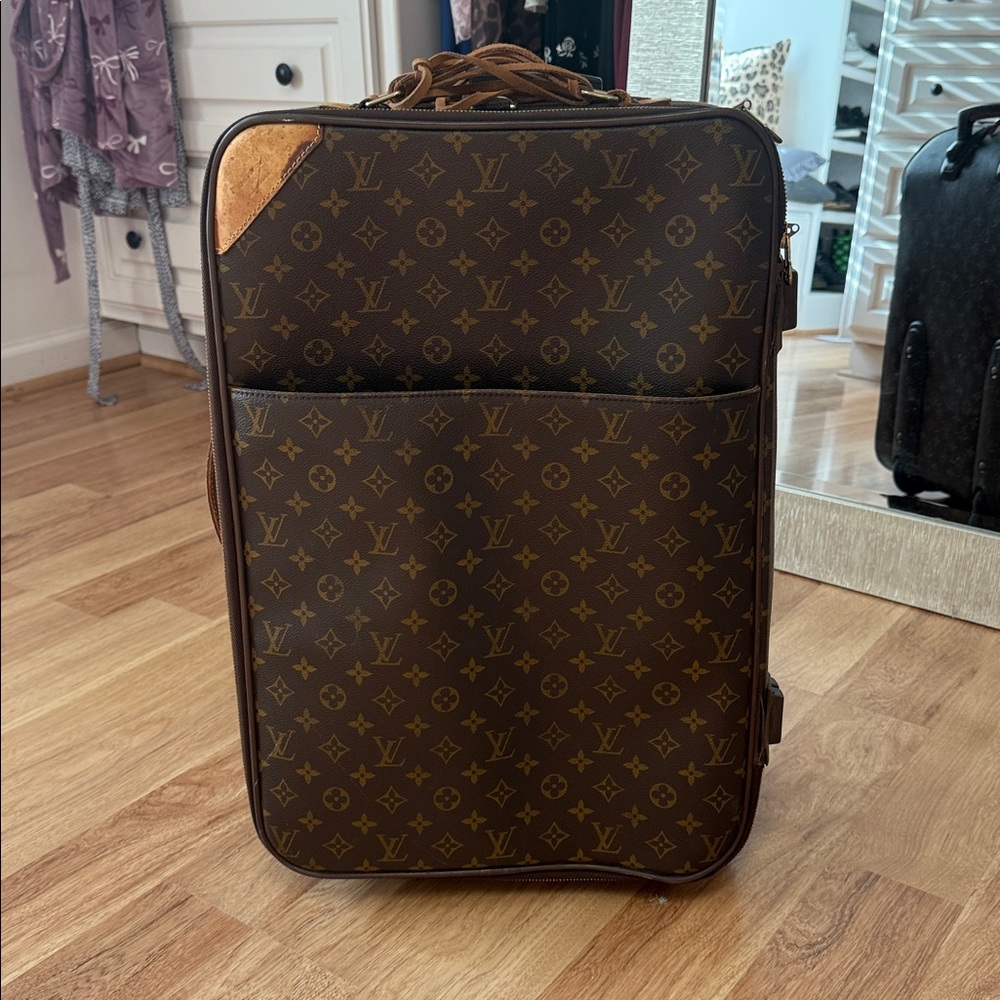 Louis Vuitton Brown Monogram vintage luggage